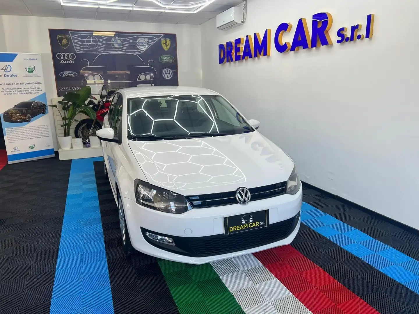 Volkswagen Polo 1.2 TDI DPF 5 p. Comfortline Bianco - 1