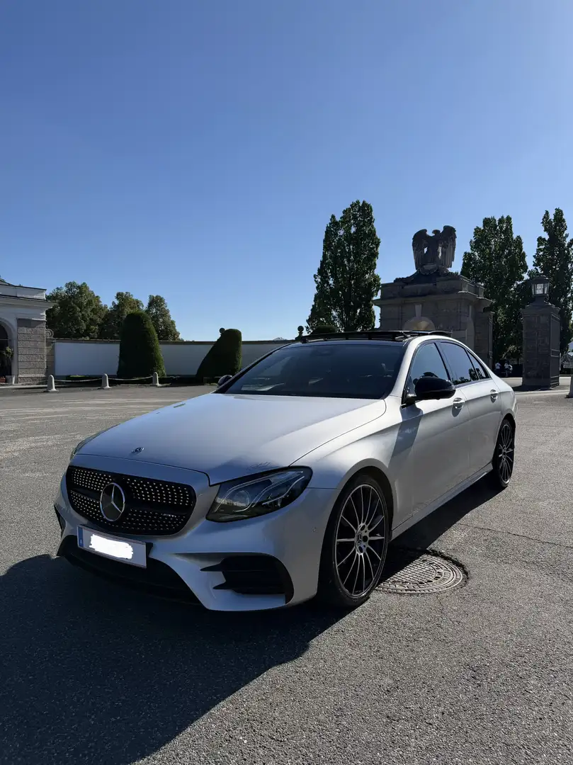 Mercedes-Benz E 220 E220d AMG Look Silber - 1