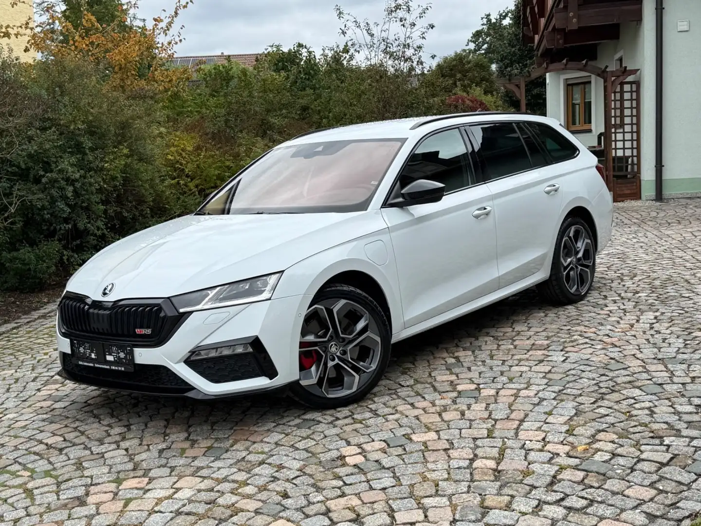 Skoda Octavia Combi RS iV DSG / Navi / AHK / HUD / DCC Blanc - 1