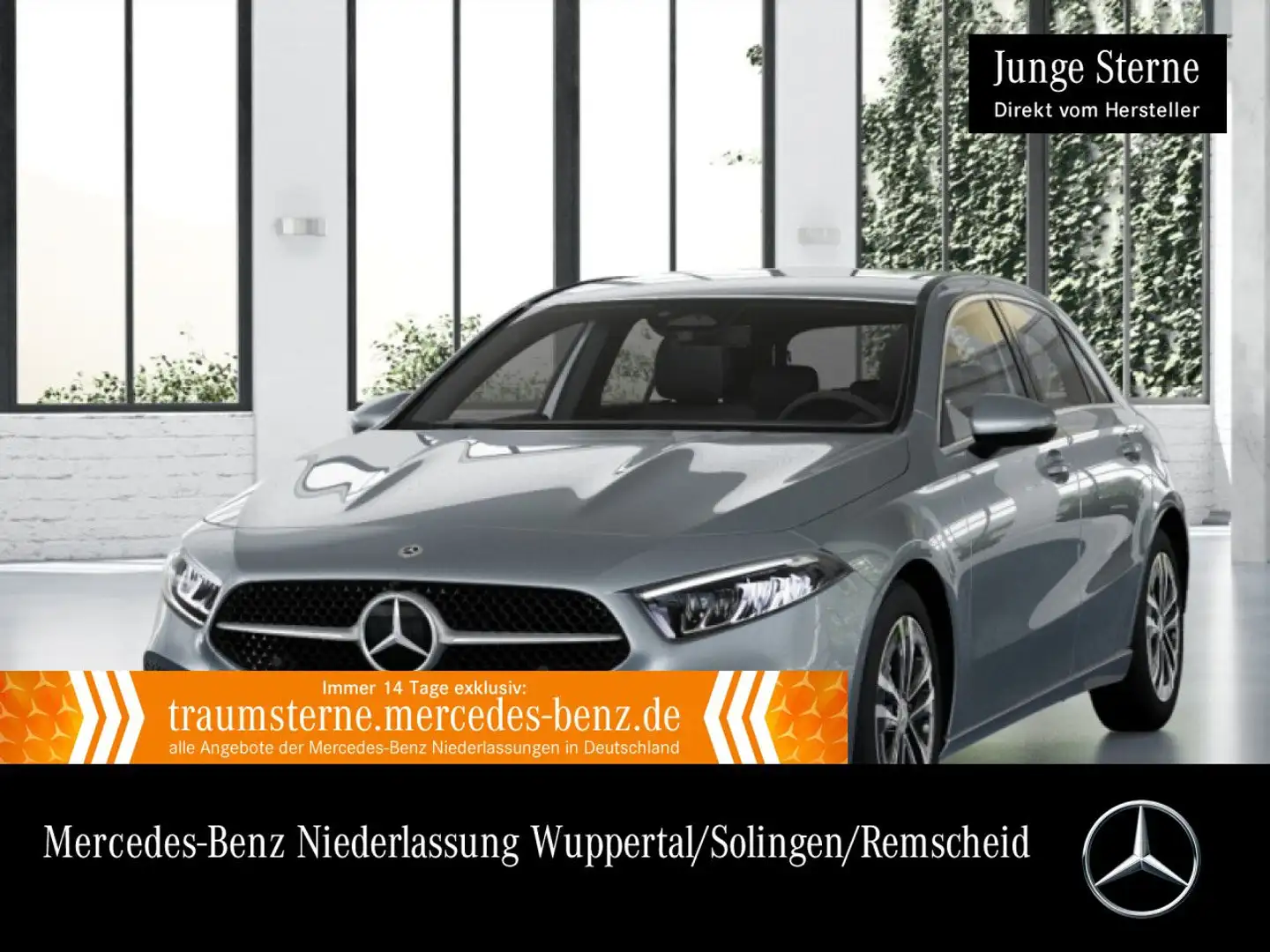 Mercedes-Benz A 200 PROGRESSIVE+LED+KAMERA+7G Silber - 1
