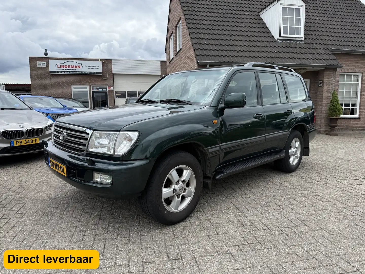 Toyota Land Cruiser 100 4.2 TDI Aut. Navi Luchtvering 5-Pers. Schuifda Vert - 1