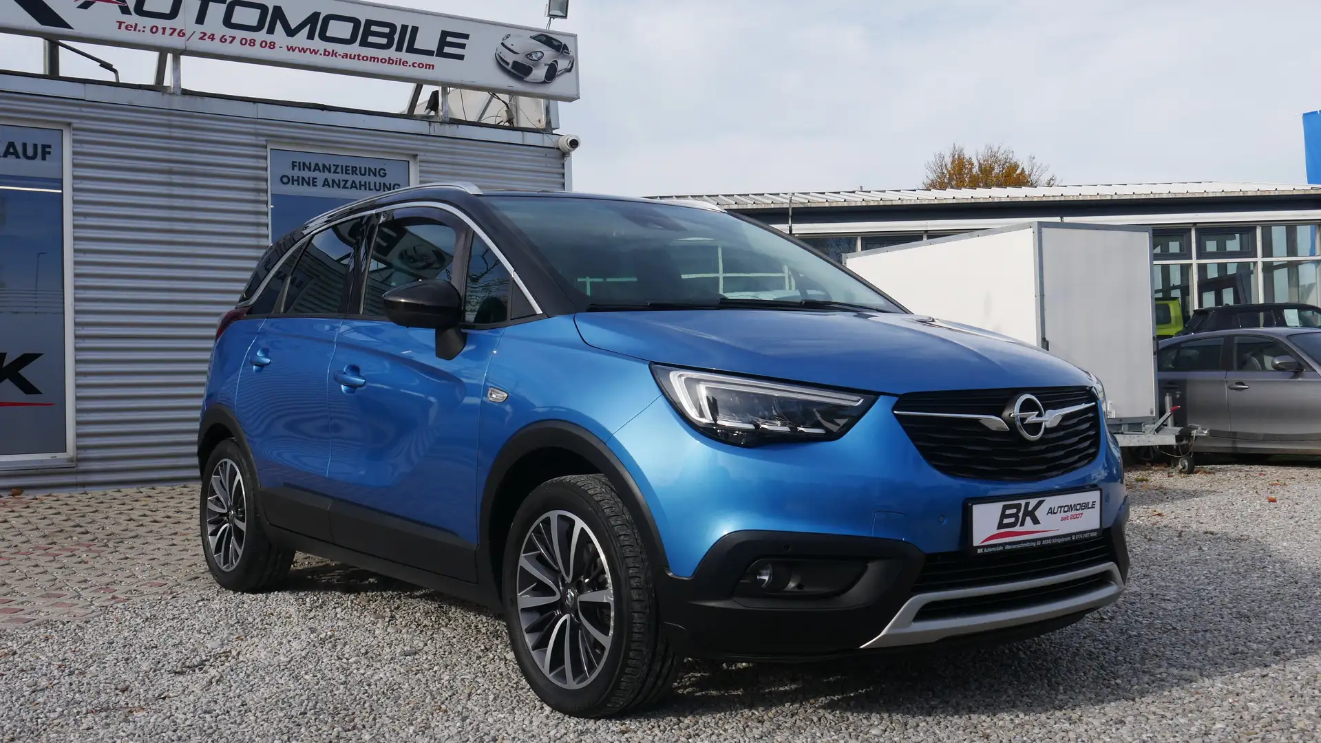 Opel Crossland X Automatik 2 Hand Navi Tempomat Lenkrad,- Sitzheiz Blau - 1