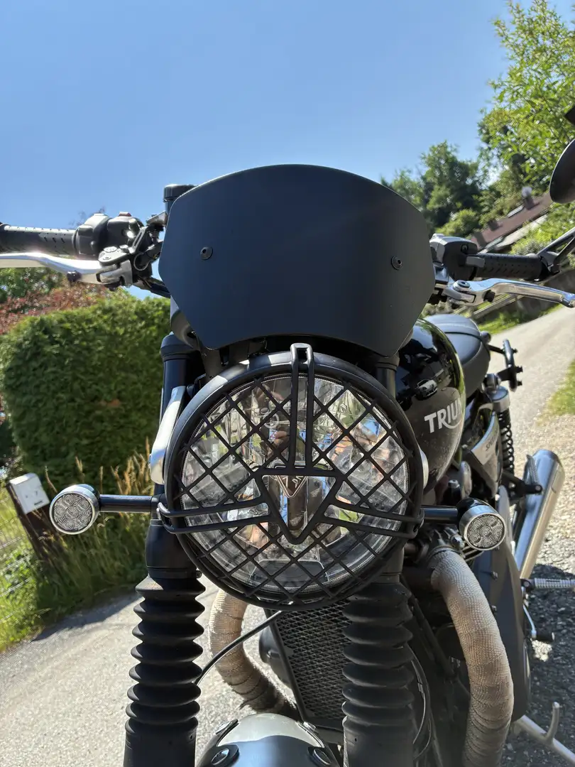 Triumph Speed Twin ABS, Traktionskontrolle, LED Licht, 3 Modi, Servic Schwarz - 1