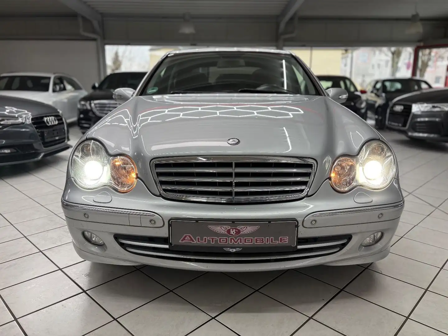 Mercedes-Benz C 200 Lim. Kompressor Elegance XENON SCHIEBEDACH Argent - 2