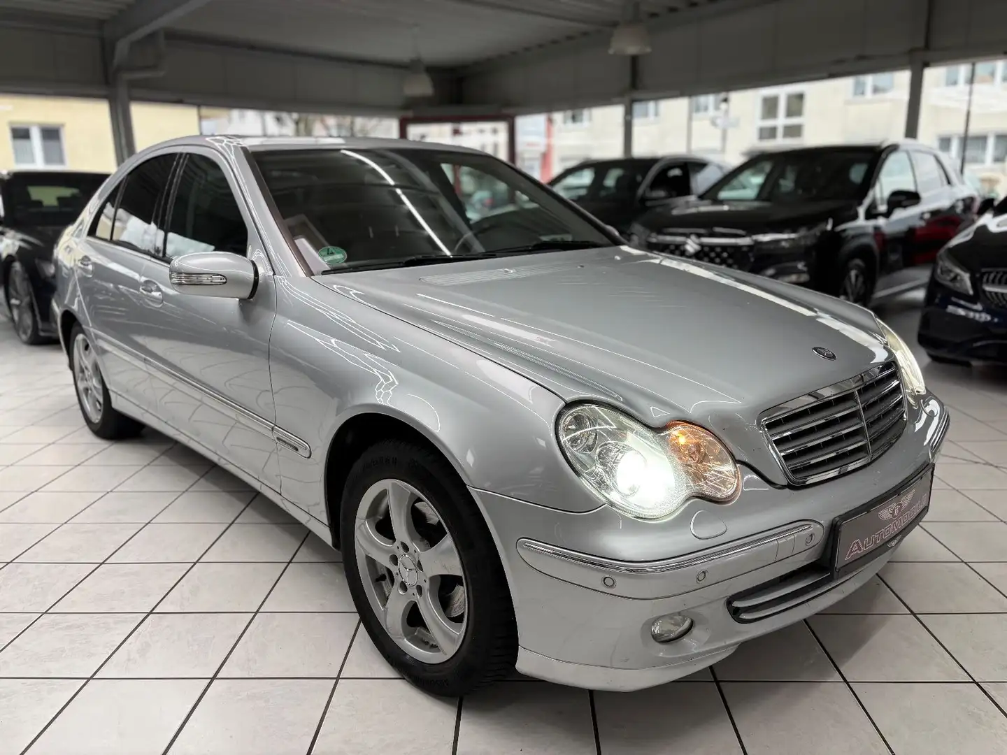 Mercedes-Benz C 200 Lim. Kompressor Elegance XENON SCHIEBEDACH Argent - 1
