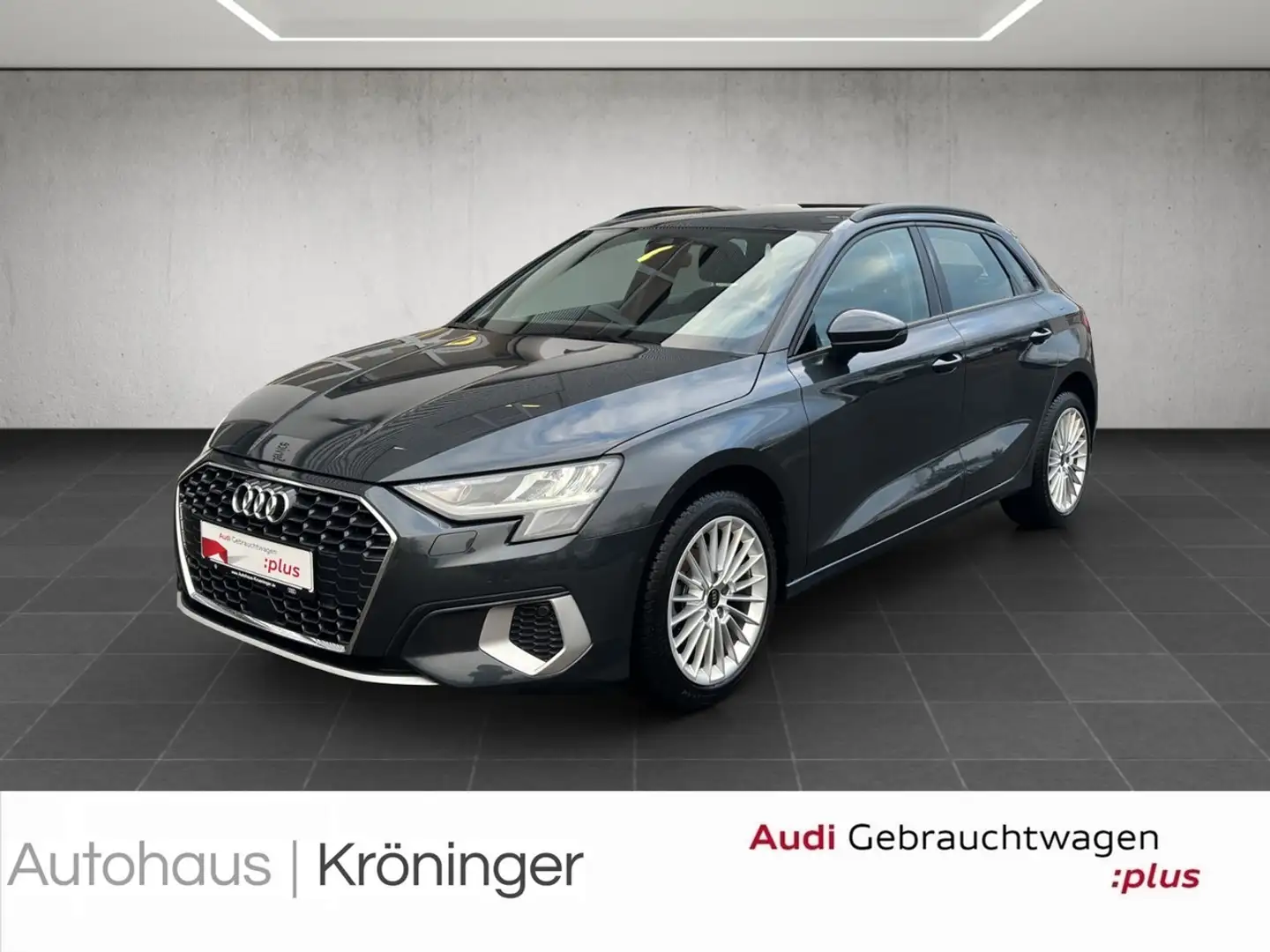 Audi A3 Sportback 30 TDI advanced SHZ Klima Navi Grigio - 1