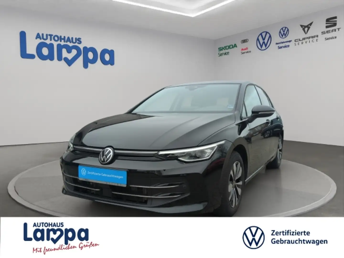 Volkswagen Golf VIII GOAL 1.5 TSI 6-Gang AHK,NAV,SHZ,LHZ,ACC,LED Schwarz - 2