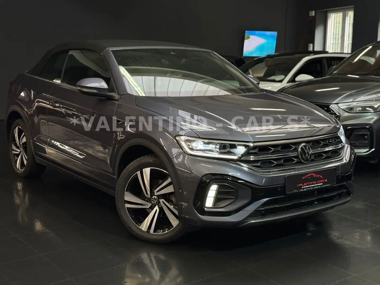 Volkswagen T-Roc Cabriolet R-Line/Virtual/DSG/Kamera/Navi Grau - 1