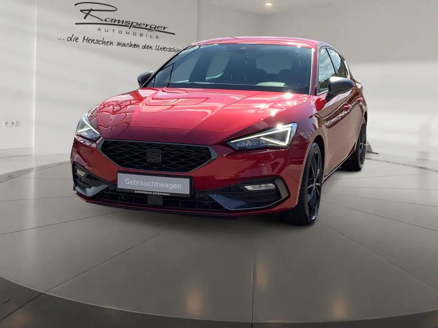 SEAT Leon 1.5 eTSI DSG FR ACC LED Navi Lane Side Kame Rot - 2