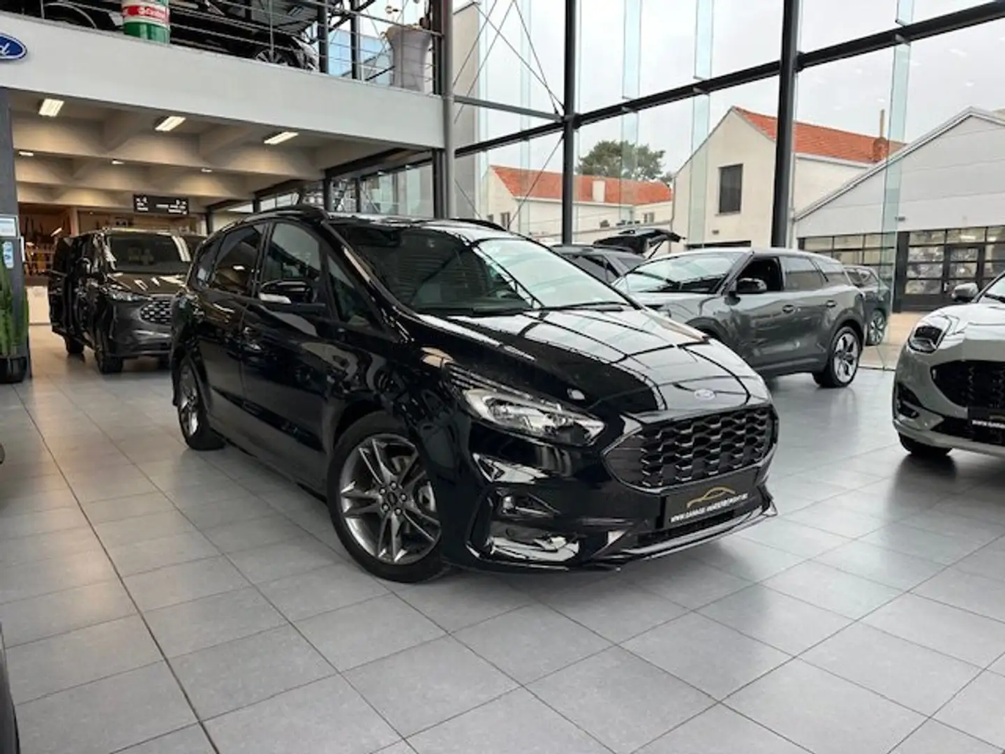 Ford S-Max ST-LINE HYBRID BENZINE 7 ZITPLAATSEN Noir - 1