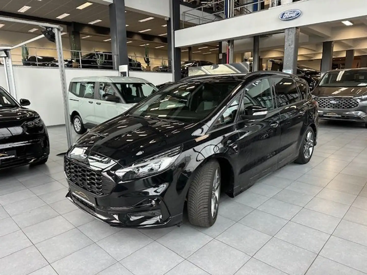 Ford S-Max ST-LINE HYBRID BENZINE 7 ZITPLAATSEN Noir - 2