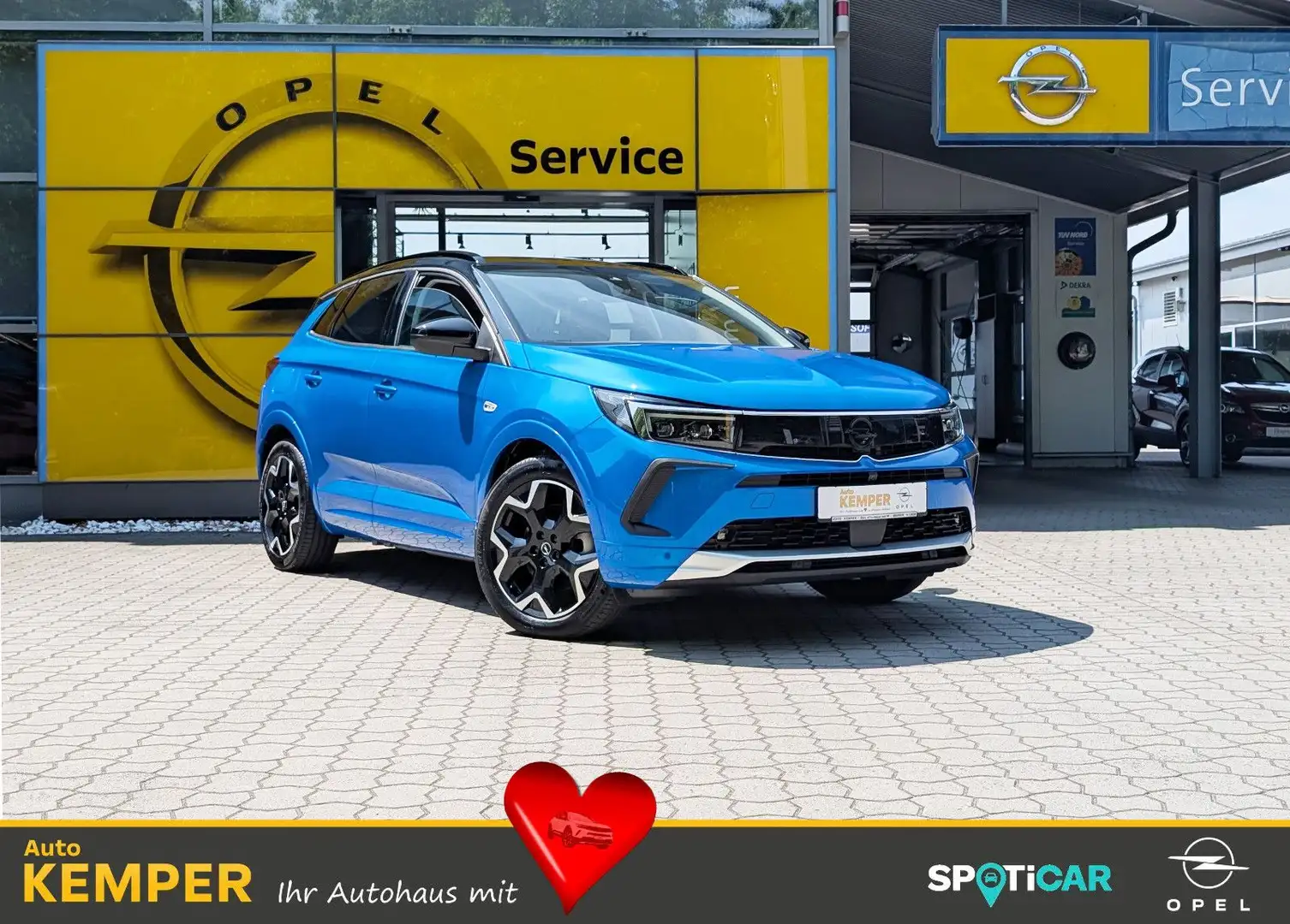 Opel Grandland X Grandland 1.6 Plug-in-Hybrid 4 Ultimate Autom. Blau - 1