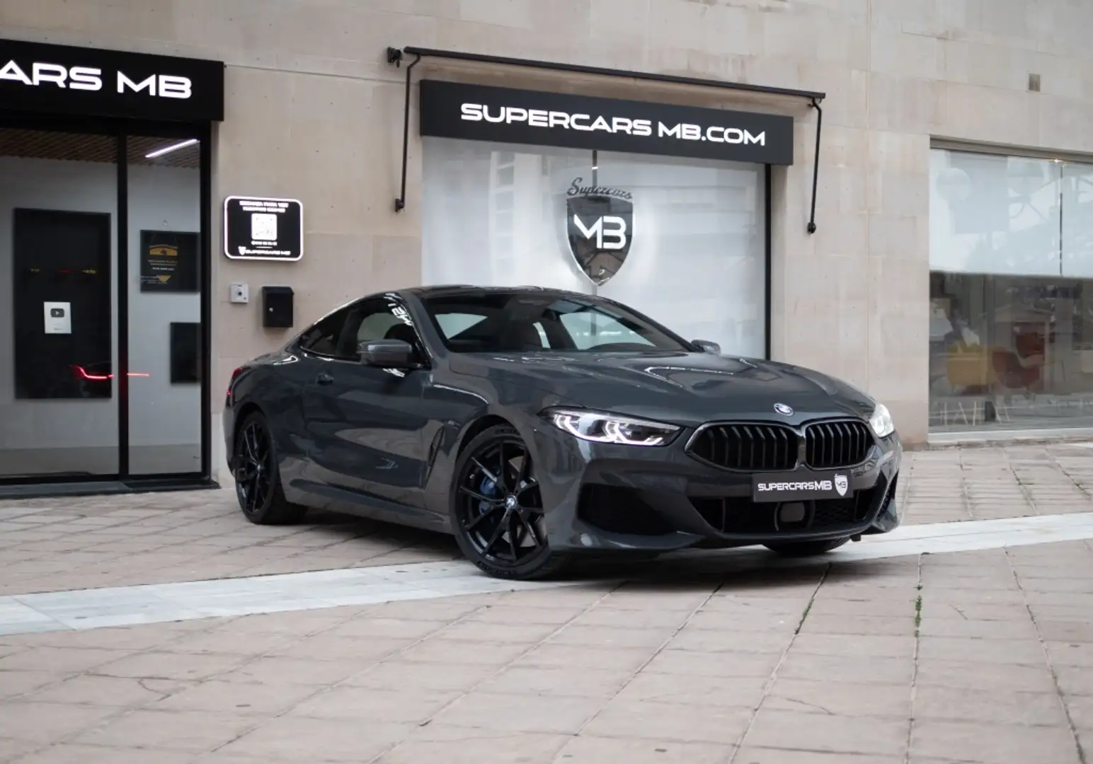 BMW 840 840d Coupé xDrive Gris - 1