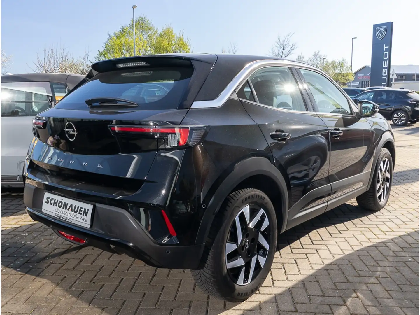 Opel Mokka 1.2 ELEGANCE TURBO +S/LHZ+CARPLAY+RFK+KLI+ Schwarz - 2