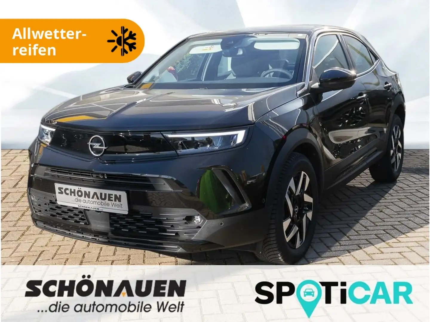 Opel Mokka 1.2 ELEGANCE TURBO +S/LHZ+CARPLAY+RFK+KLI+ Schwarz - 1