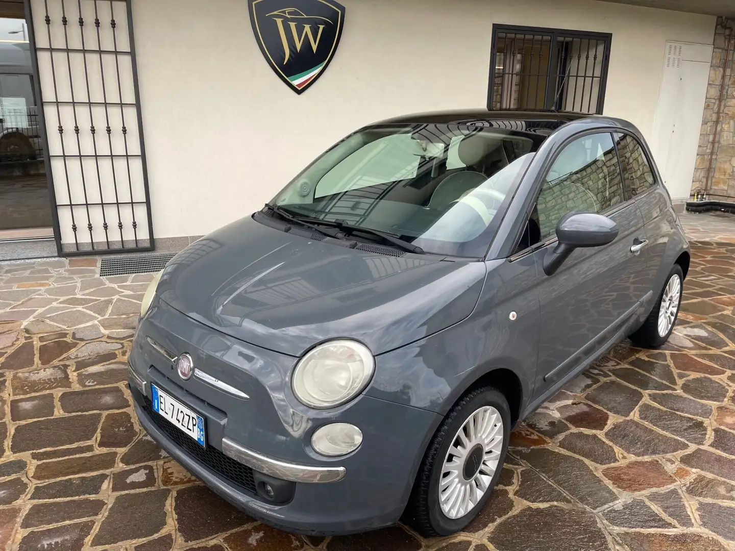 Fiat 500 1.2 Lounge Gris - 2