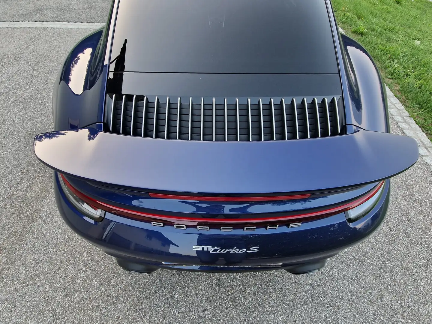 Porsche 911 Turbo S Blau - 2