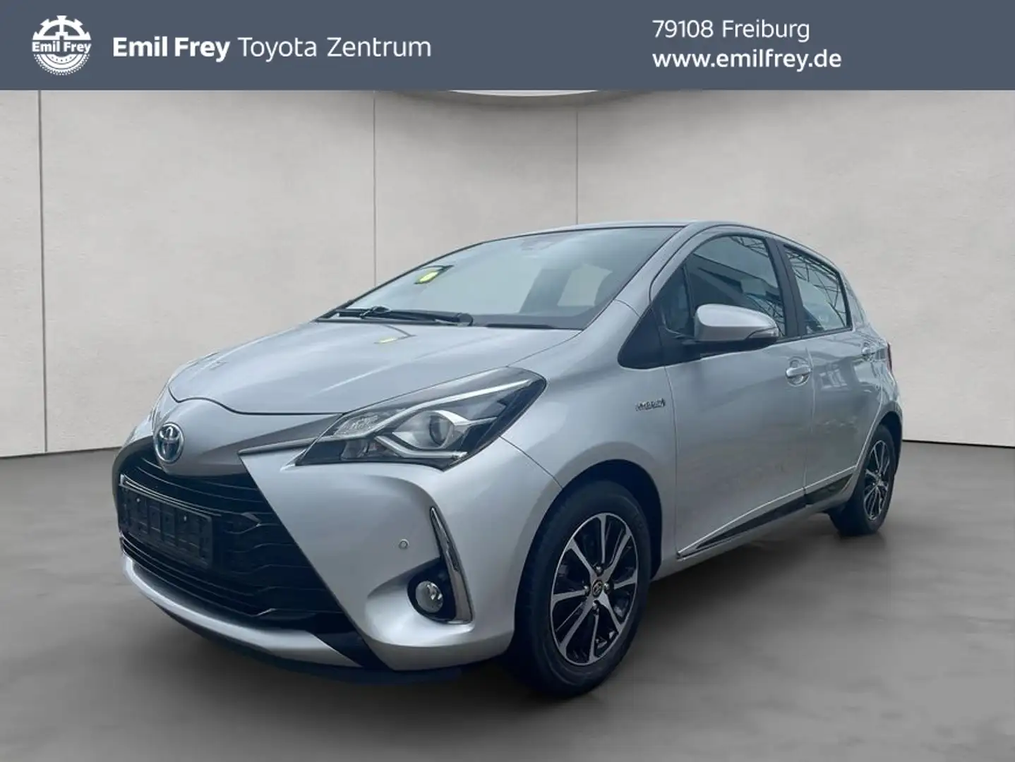 Toyota Yaris Hybrid 1.5 VVT-i Team Deutschland Argent - 1
