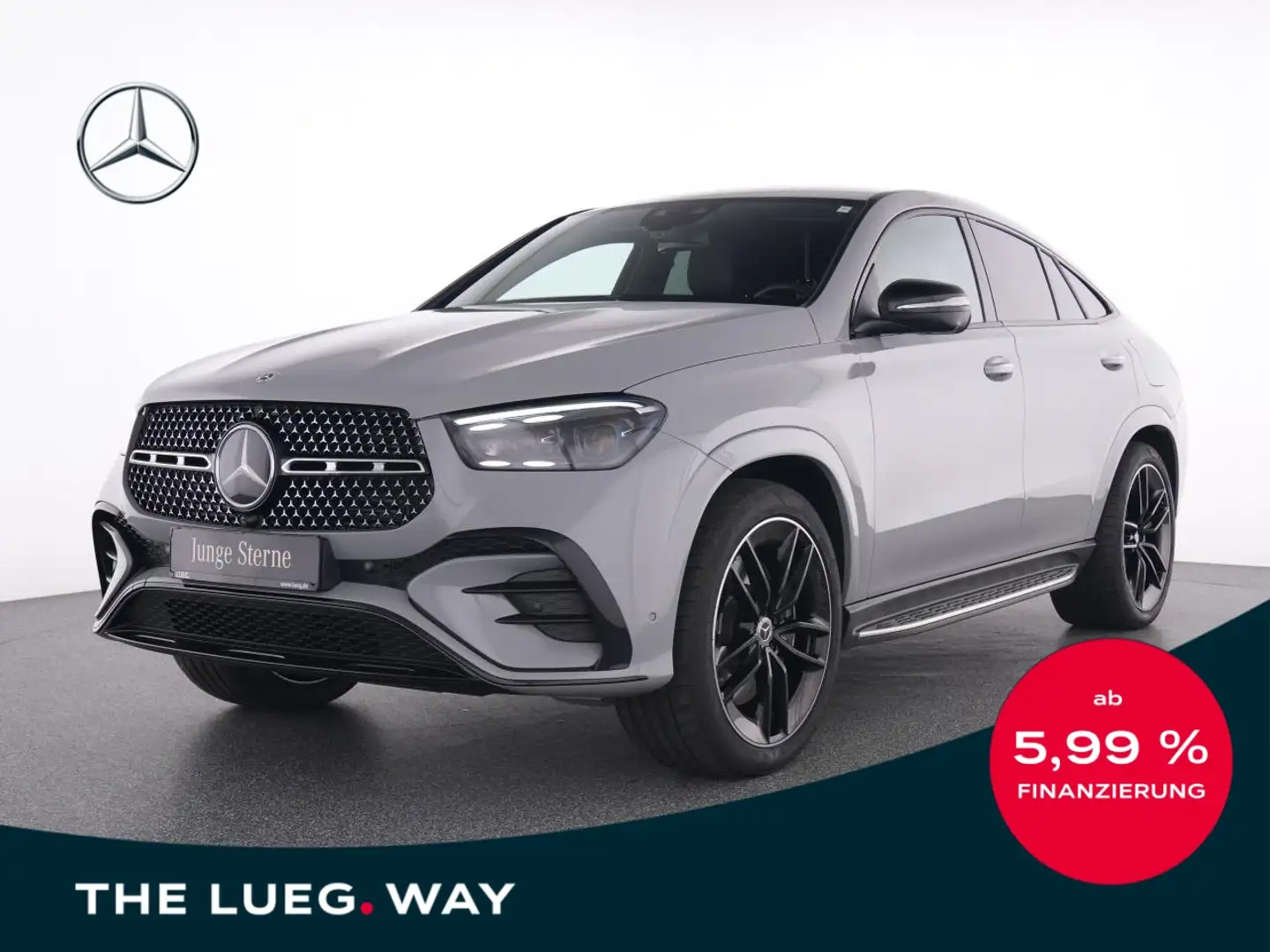 Mercedes-Benz GLE 400 e 4M Coupe AMG+MBUX+MBeam+Airma+Head+22" Gri - 1