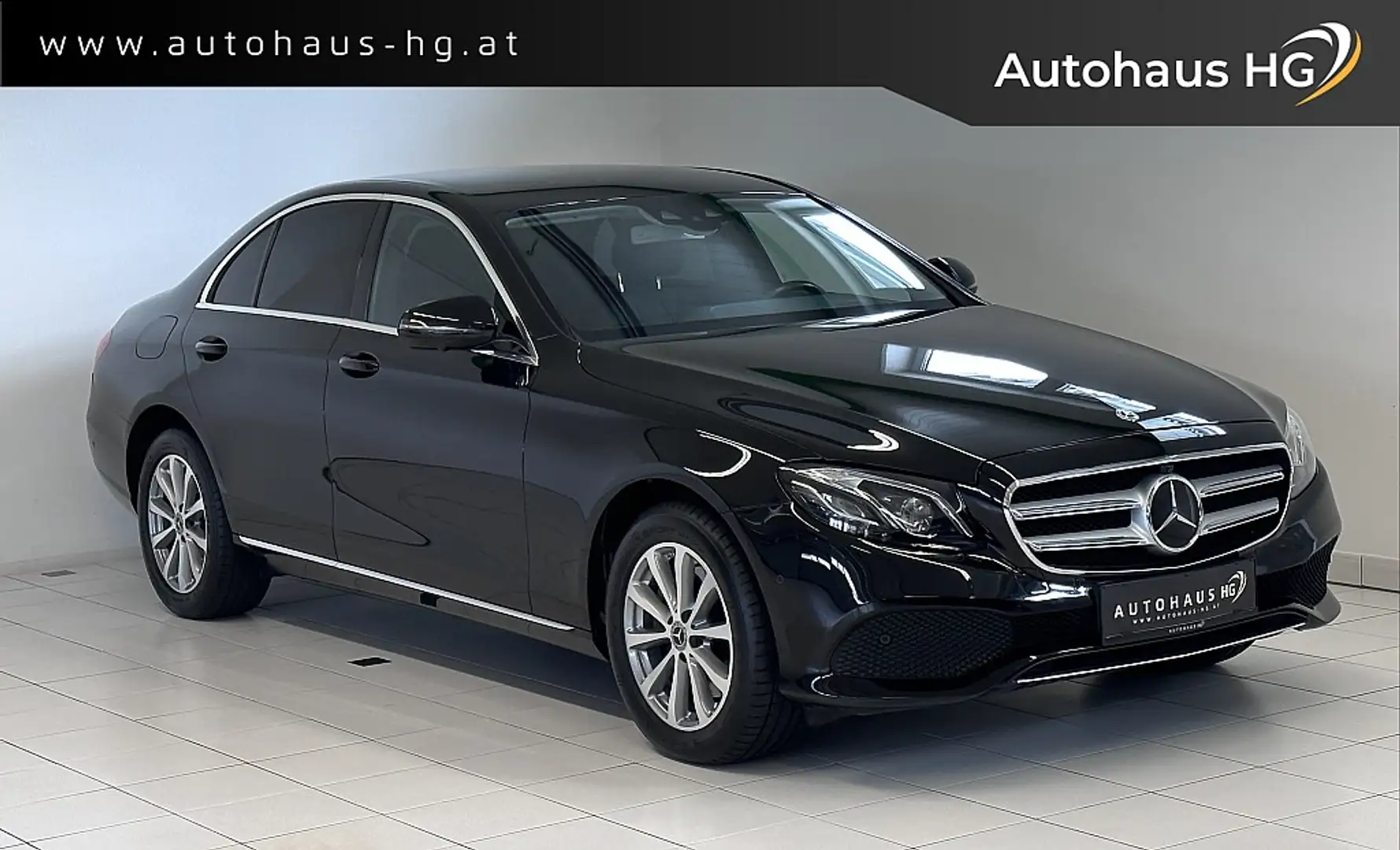 Mercedes-Benz E 220 d 4MATIC Avantgarde Aut.*1.BESITZ*TOP-AUSSTATTUNG* Negro - 1