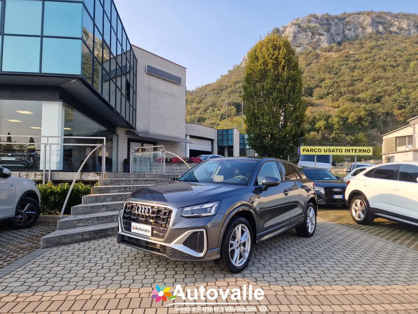 Audi Q2 Q2 35 TDI S tronic S line Edition Gris - 1