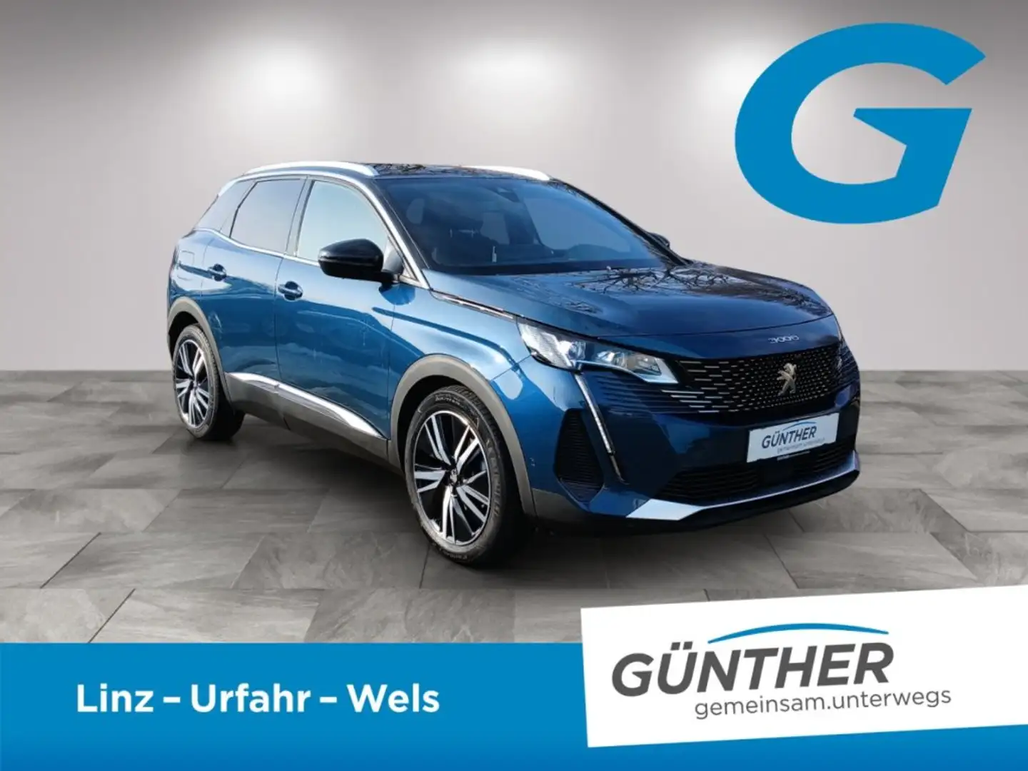 Peugeot 3008 GTPK HDI130EAT8 Blau - 2