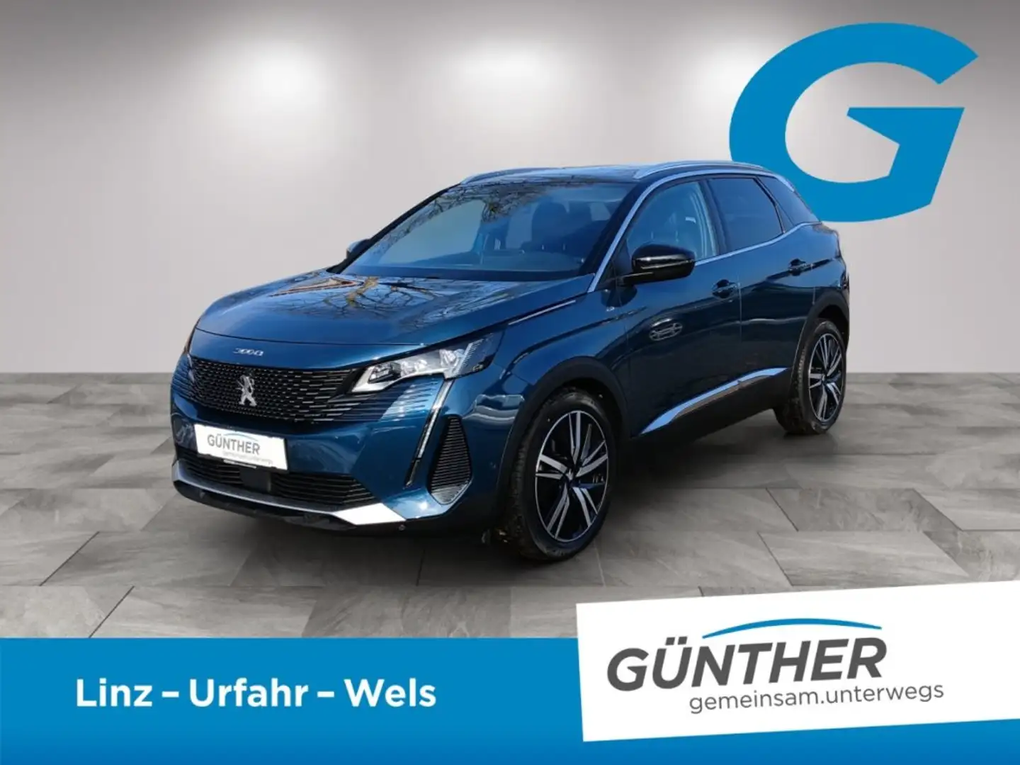 Peugeot 3008 GTPK HDI130EAT8 Blau - 1