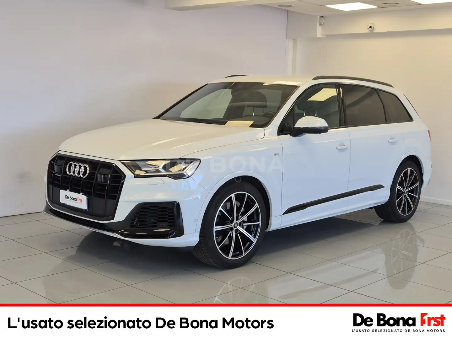 Audi Q7 45 3.0 tdi mhev sport quattro tiptronic 7p.ti Bianco - 1