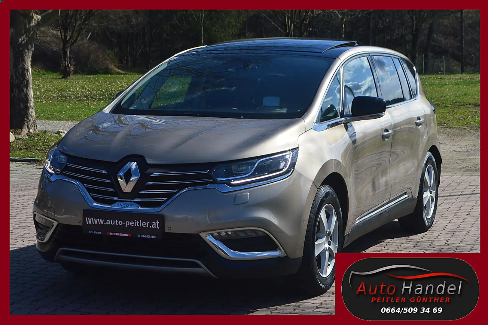Renault Espace 160+NAVI+Panoramadach+Leder+Xenon Braun - 1