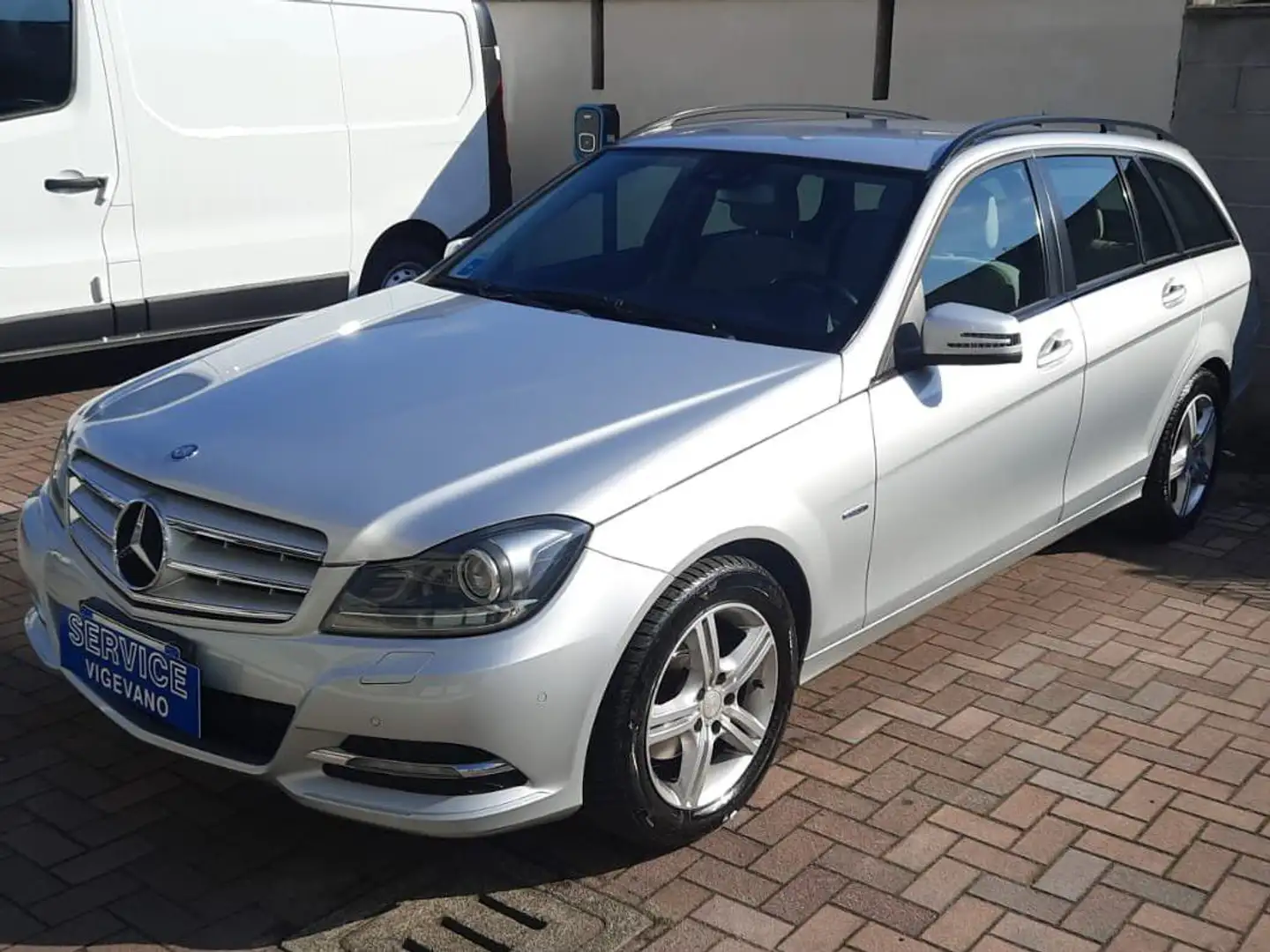 Mercedes-Benz C 220 C SW 220 cdi (be) Elegance Argento - 1