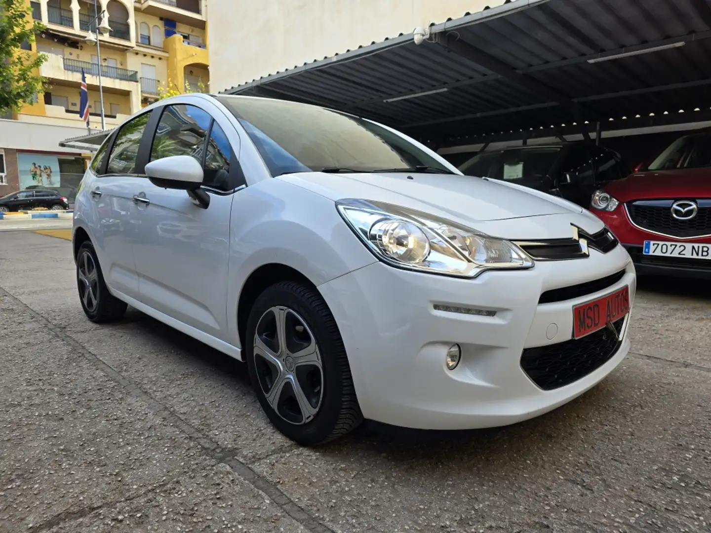 Citroen C3 1.6BlueHDi Live Edition 75 Blanc - 2