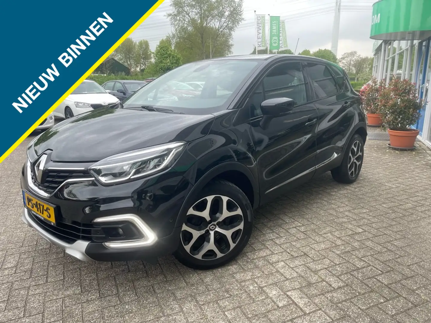 Renault Captur 0.9 TCe Intens, Bose, Nav, Camera, Clima, Zwart - 1