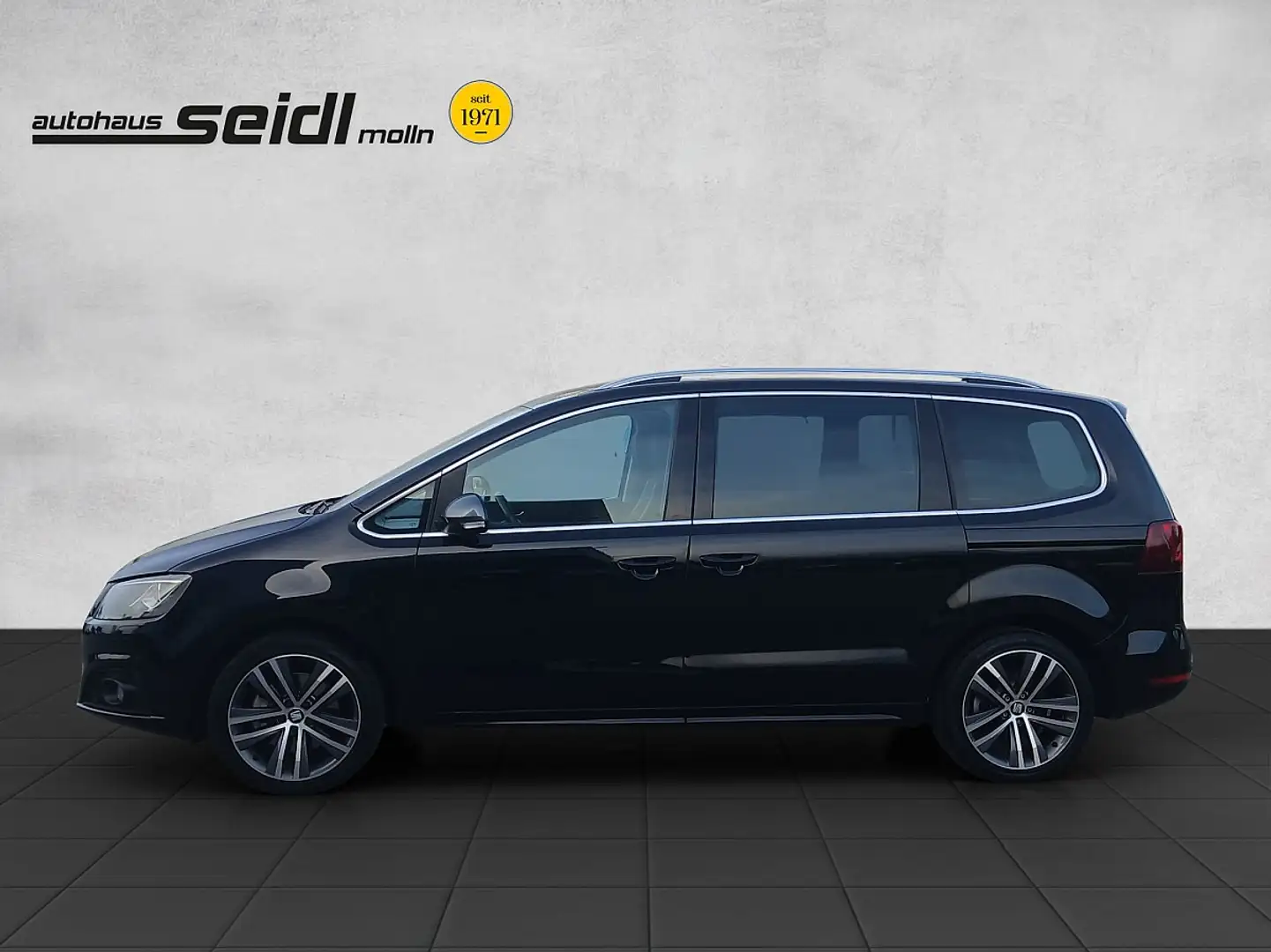 SEAT Alhambra FR 1,4 TSI DSG 7Sitzer mit Top Ausstattung und ... Schwarz - 2