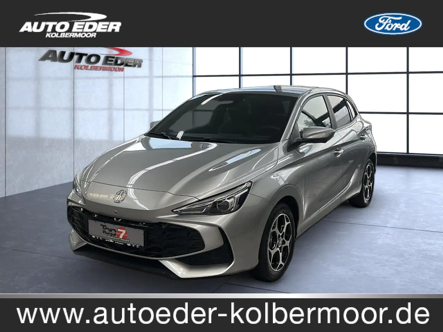 MG MG3 Hybrid  Luxury 7 J. Garantie ab EZ Bluetooth Blanc - 1