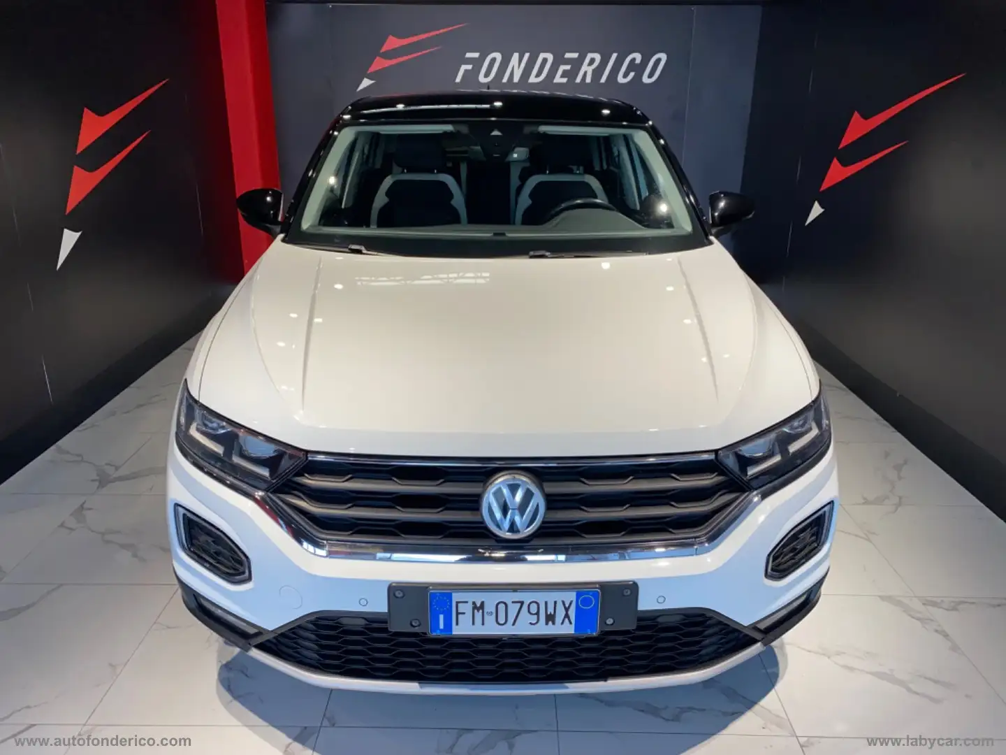 Volkswagen T-Roc 2.0 TDI 150 DSG 4MOTION Adv. BMT Blanc - 1