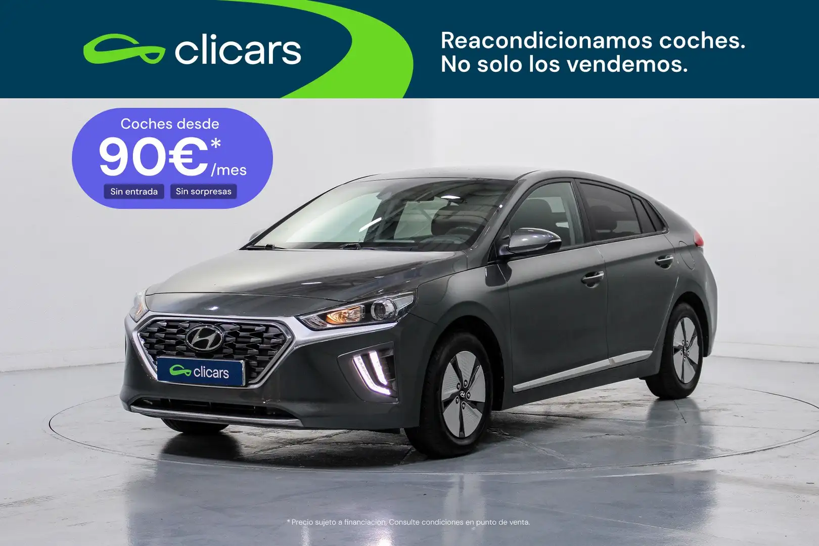 Hyundai IONIQ HEV 1.6 GDI Klass Gris - 1