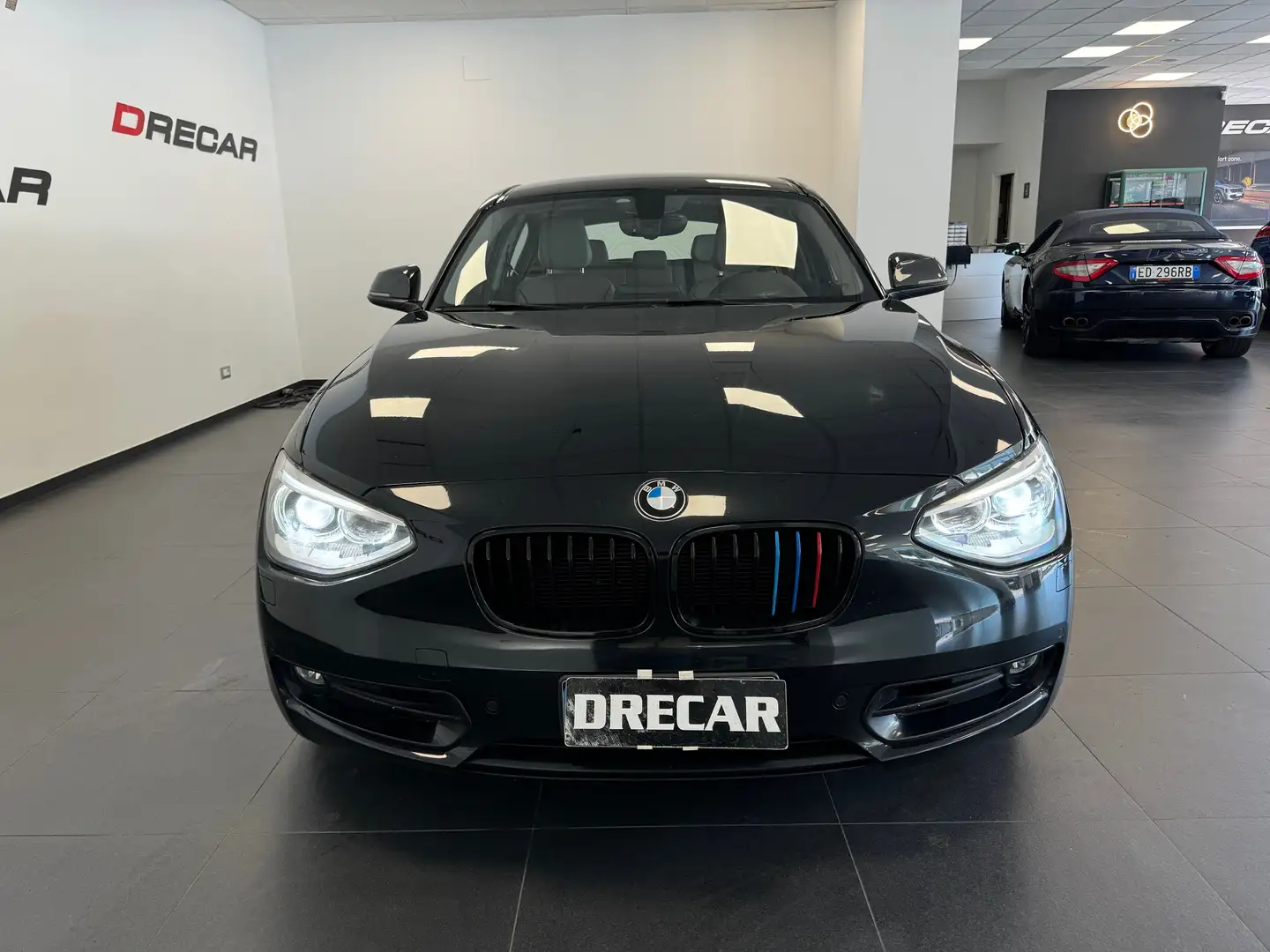 BMW 120 120d 5p Sport XENON PELLE BLACK PACK Nero - 2