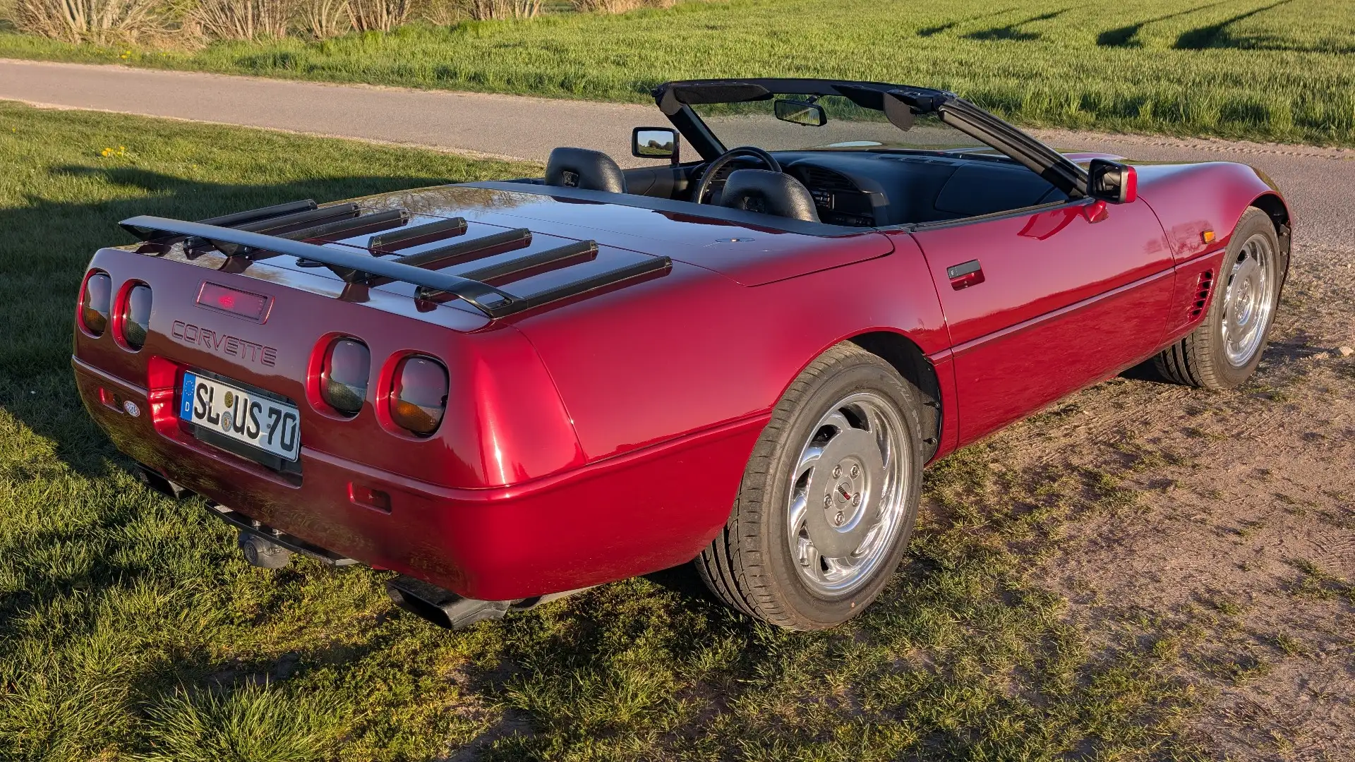 Corvette C4 EU-Modell, LT1, Hardtop, technisch top Rot - 2