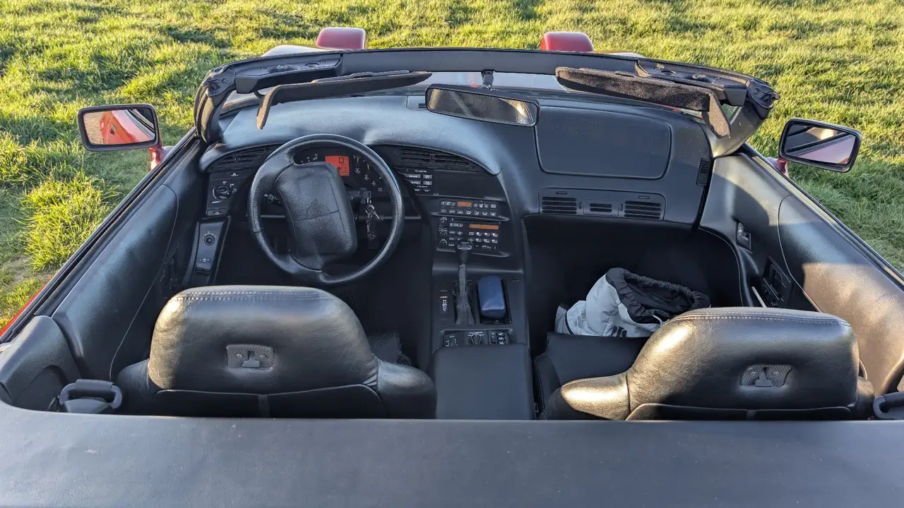 Corvette C4 EU-Modell, LT1, Hardtop, technisch top, foto 11