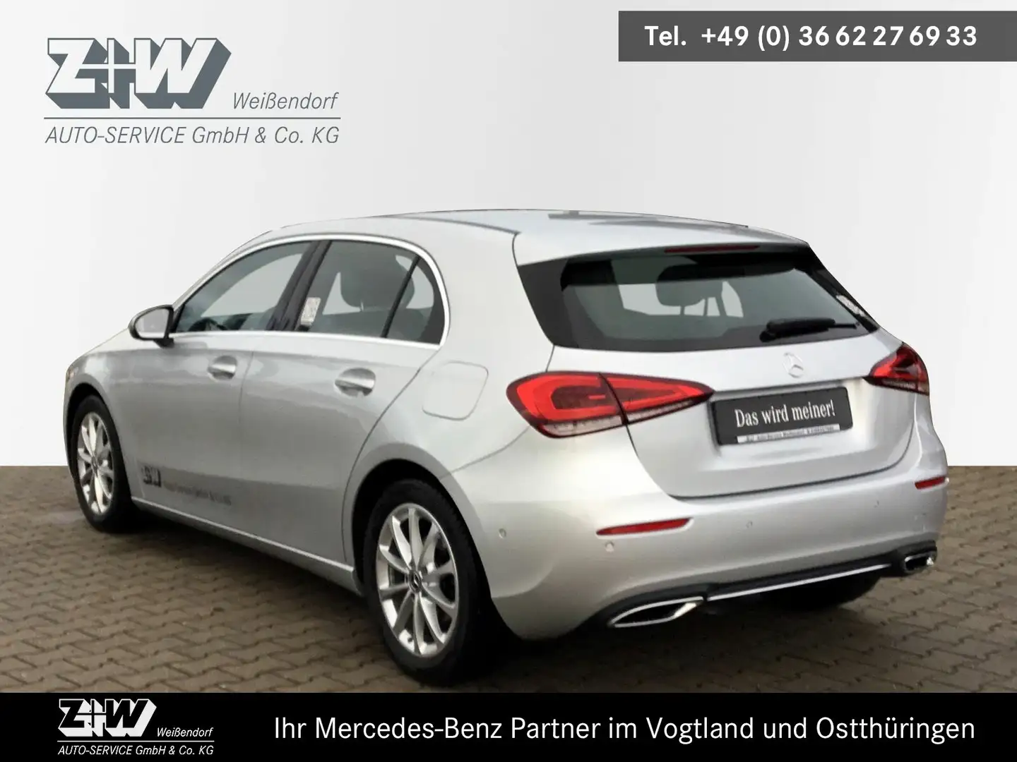Mercedes-Benz A 200 A 200 NAVI*KLIMA*LED*MBUX*SHZ*TEMPOMAT Progressive Silber - 2