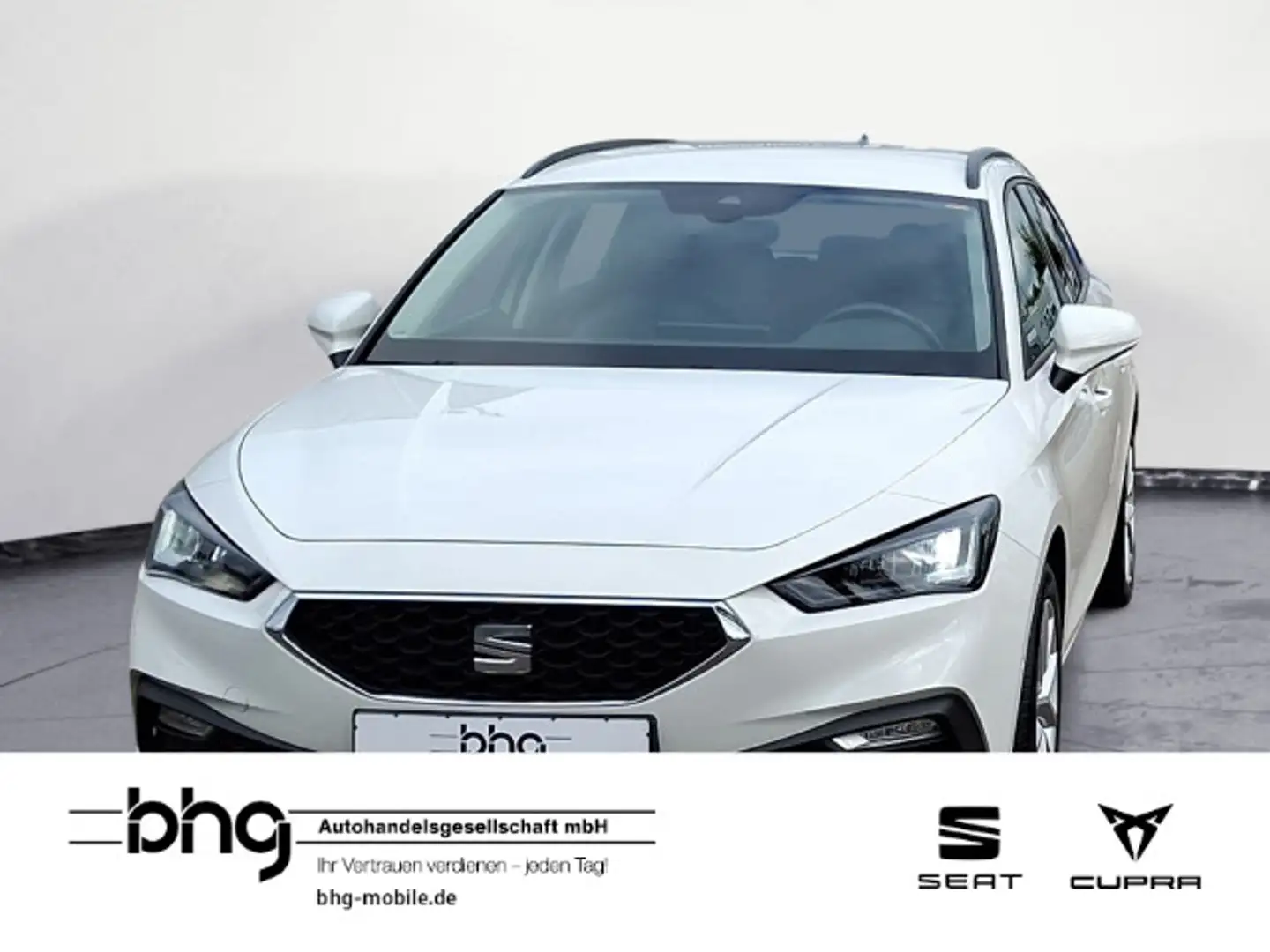 SEAT Leon Sportstourer 2.0 TDI DSG Style AHK Navi con Weiß - 1