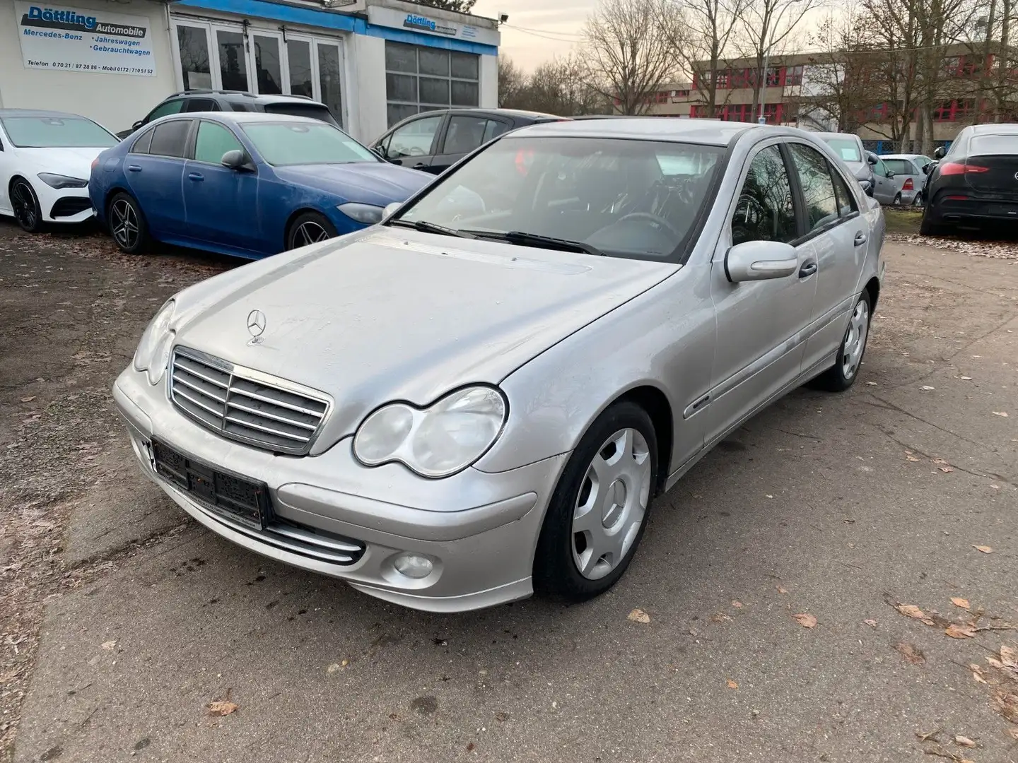 Mercedes-Benz C 220 CDI Classic/AHK/Klima/Sitzheizung/Tempomat Silber - 2