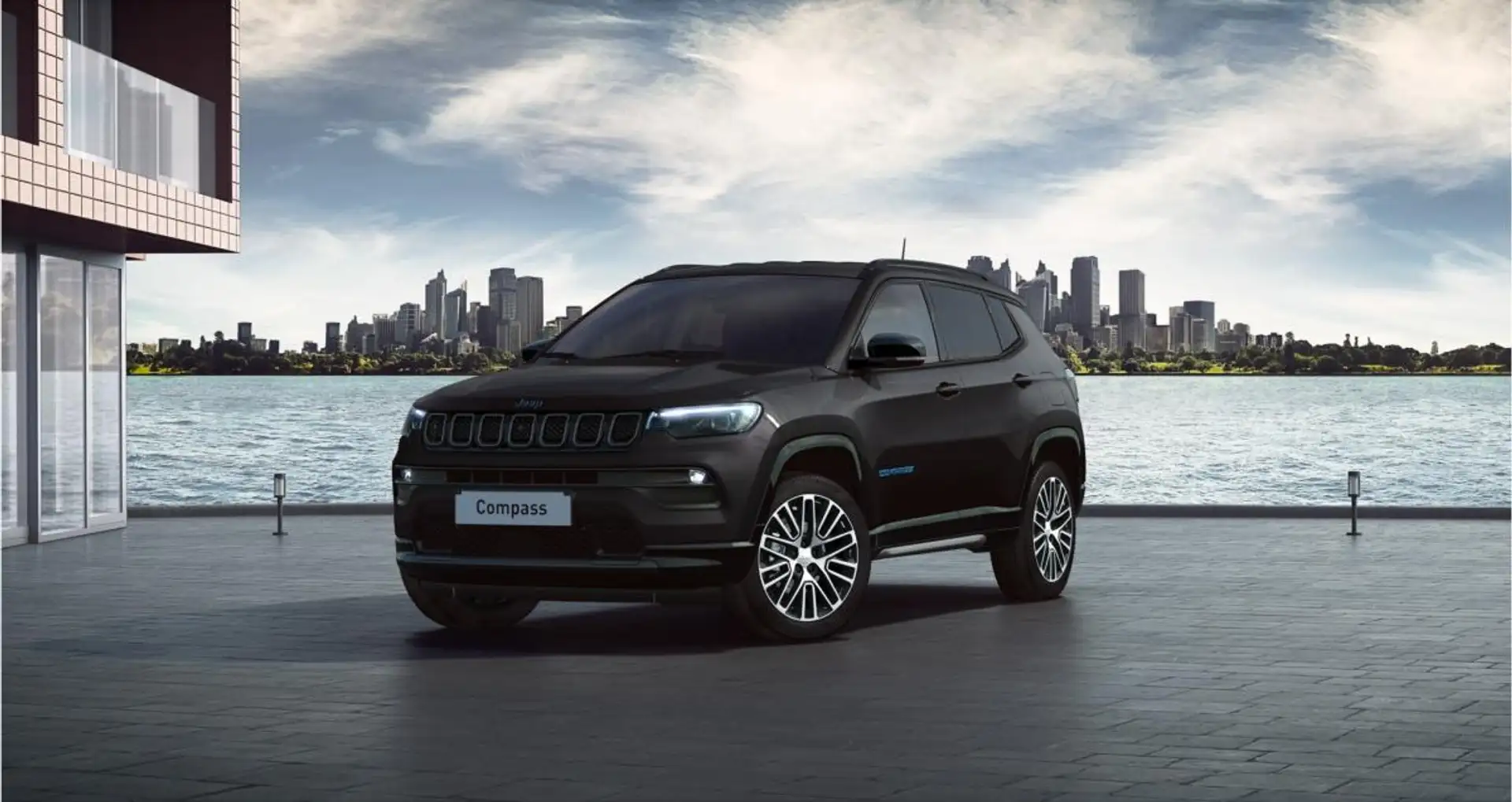 Jeep Compass 1.3l T4 Plug-In-Hybrid Summit Automatik 4XE in 2 F Schwarz - 1