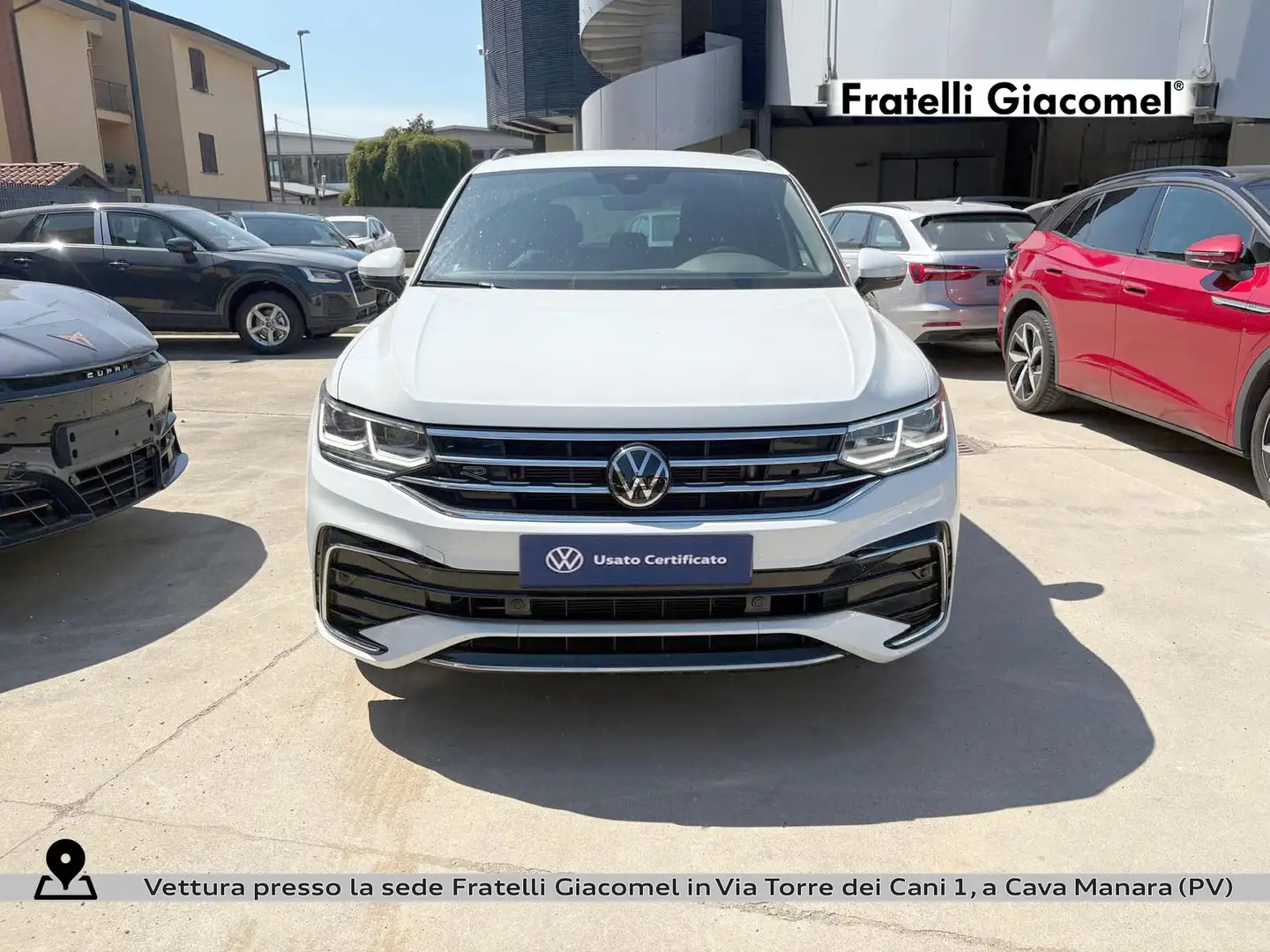 Volkswagen Tiguan 1.5 tsi r-line 150cv dsg Bianco - 2