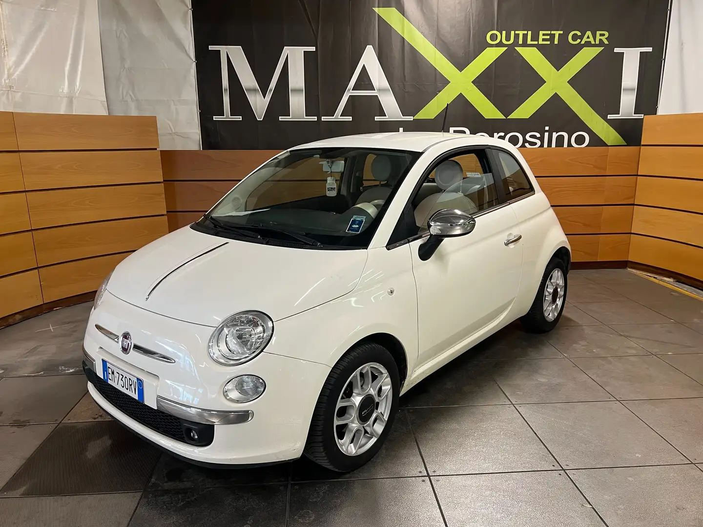 Fiat 500 500 1.3 mjt 16v Pop 95cv Wit - 1