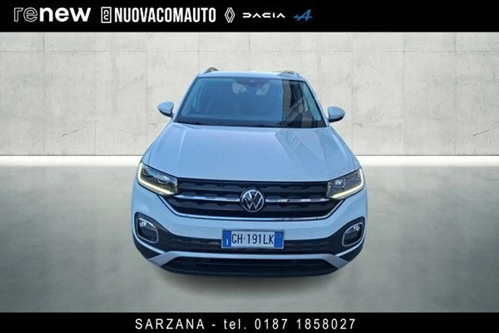 Volkswagen T-Cross 1.0 tsi Advanced 110cv Blanc - 2