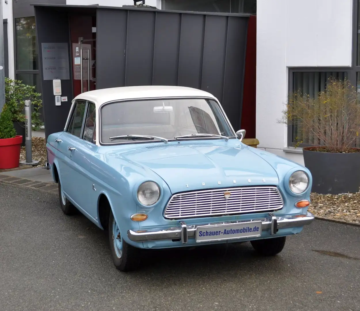 Ford Taunus 12M P4 TS "3.Hand+Motor läuft und TÜV neu Azul - 2