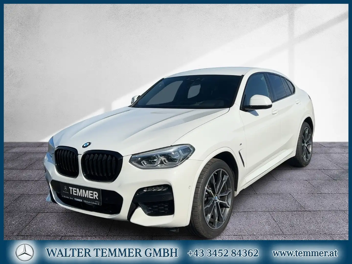 BMW X4 xDrive 20d M Sportpaket LED HEAD UP AHV Weiß - 1