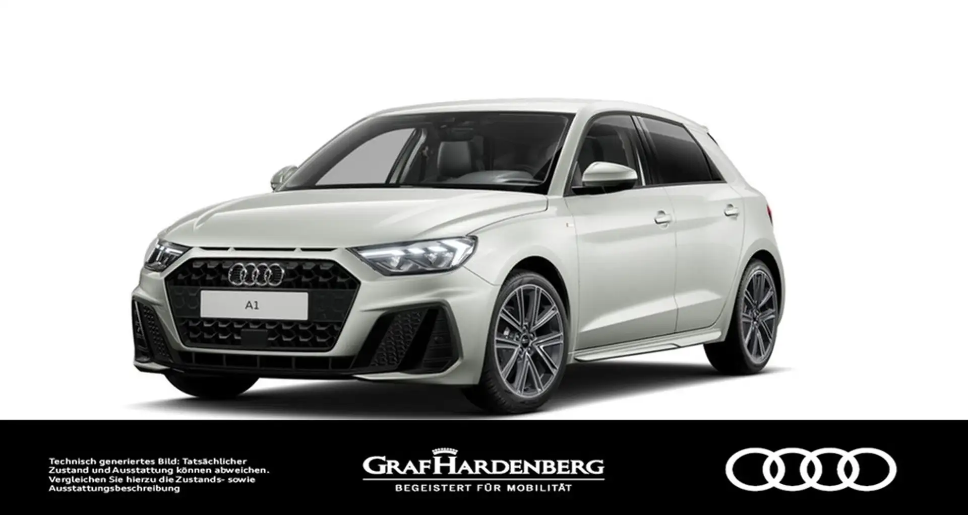 Audi A1 Sportback 25 TFSI S line Virt.Cockpit LED ACC Silber - 1