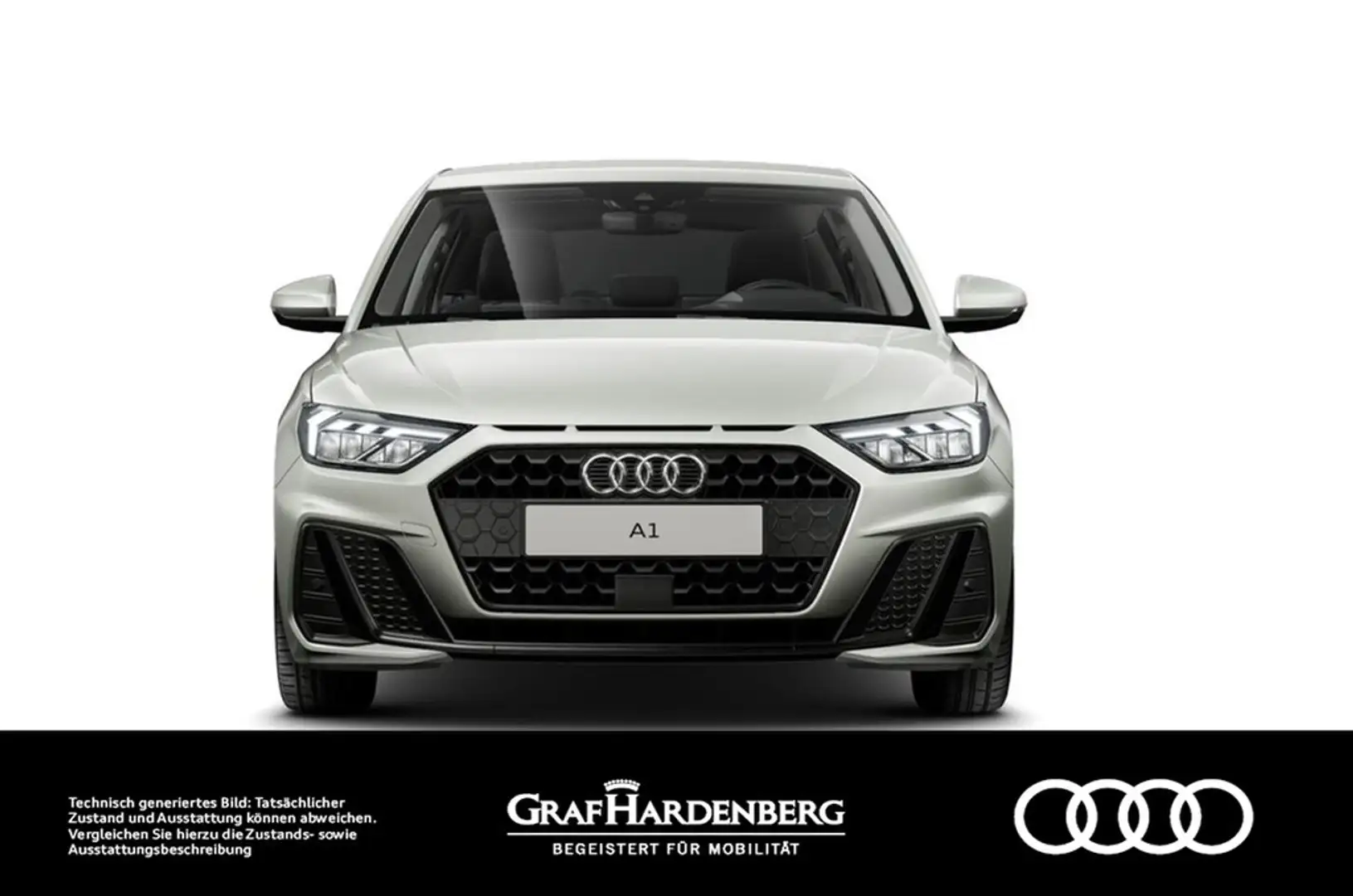 Audi A1 Sportback 25 TFSI S line Virt.Cockpit LED ACC Silber - 2